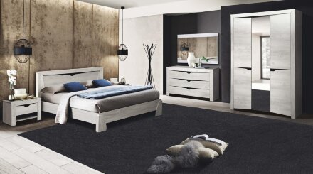 Модульная спальня Лючия, Бетон пайн 